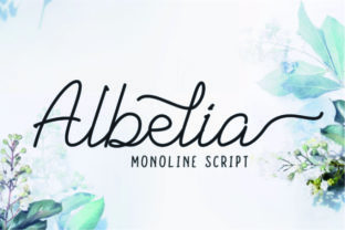 Albelia Script: A Refined Handwritten Font for Elegant Editorial Design