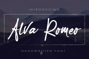 Alva Romeo: A Script Handwritten Font for Human-Centered Web Design