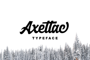 Axettac: A Bold Daring Script Font for Editorial Impact