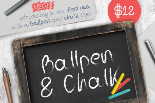 Ballpen and Chalk: A Script Handwritten Font That Feels Like a Quiet Conversation