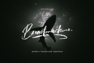 Beastmachine: A Hand Brushed Typeface for Expressive Web Design