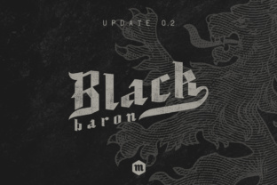 Black Baron Font for Medieval-Inspired Branding
