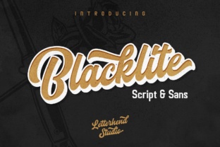 Blacklite Script: A Bold Script Font for Memorable Branding