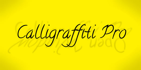 Calligraffiti Pro: A Script Handwritten Font That Makes Your Brand Feel Human