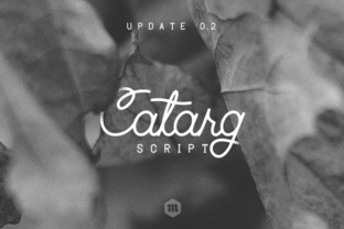 Catarg: A Script Handwritten Font for Vintage-Inspired Branding