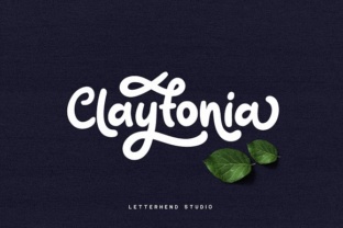 Claytonia: A Bold Script Typeface for Thoughtful Editorial Design