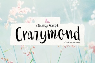 Crazymond: A Script Handwritten Font That Makes Your Campaigns Instantly Memorable