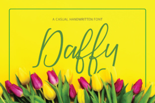 Daffy: A Charming Script Handwritten Font for Editorial Warmth