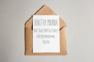 Dorothy Miranda Script Handwritten Font for Brand Campaigns