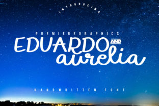 Eduardo and Aurelia: A Script Handwritten Font for Authentic Branding