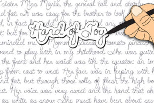 Hand of Joy: A Script Handwritten Font for Warm, Elegant Typography