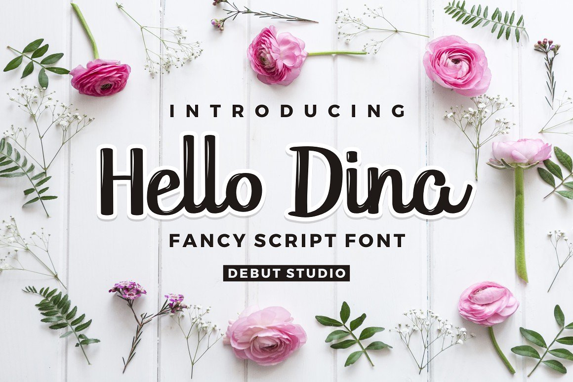 Hello Dina: A Neat Script Handwritten Font for Scroll-Stopping Brand Content