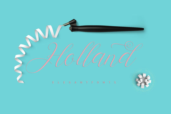 Holland Script: A Modern Handwritten Font for Editorial Design