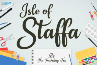 Isle of Staffa Font: A Strong Handwritten Script for Distinctive Branding