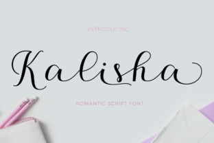 Kalisha: A Modern Calligraphy Font for Elegant Editorial Design