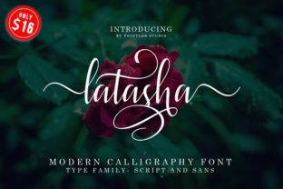 Latasha: A Premium Script Handwritten Font for Branding