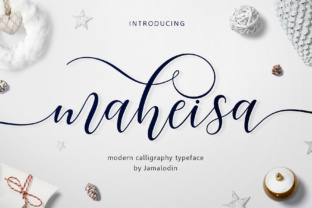 Maheisa: A Script Handwritten Font That Elevates Handmade Products