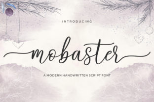 Mobaster Script: A Modern Handwritten Font for Scroll-Stopping Brand Content