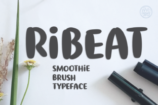 Ribeat Script Handwritten Font for Warm, Friendly Typography