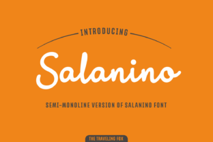 Salanino Mono: A Playful Handwritten Font for Small Business Branding