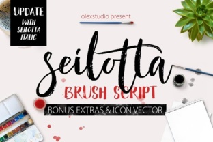 Seilotta Script Handwritten Font for Makers