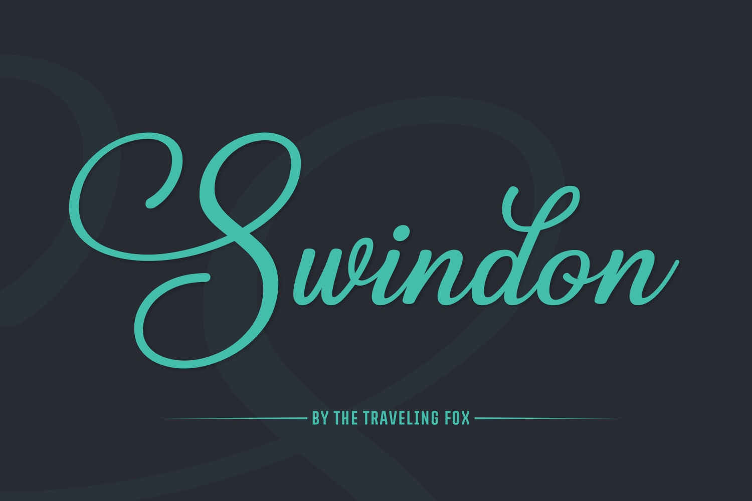 Swindon Font: Bold Playful Script Handwritten Fonts for Makers