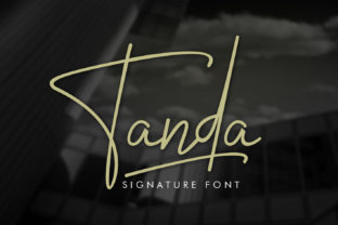 Tanda Signature Script Handwritten Font