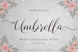 Umbrella Script: A Modern Script Typeface for Digital Branding