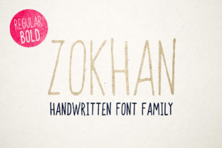 Zokhan: A Script Handwritten Font for Warm, Personal Editorial Design
